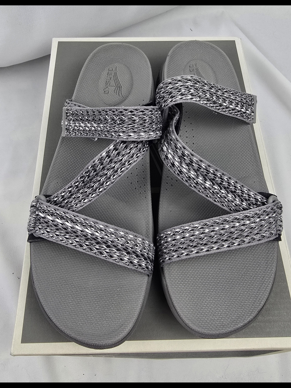 Dansko Womens Rosette Webbing Sandal Size 39 (8.5-9) - Picture 8 of 11